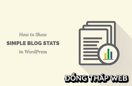 Làm Thế Nào Hiển Thị Số Liệu Thống Kê Trong WordPress