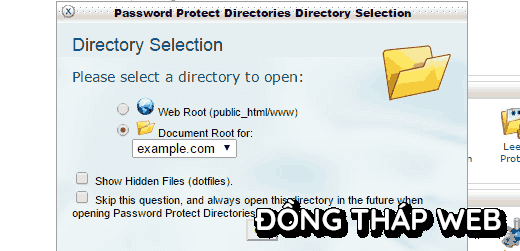 choose-document-root