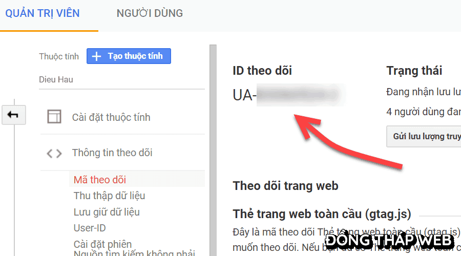 tracking-code-UA-ID