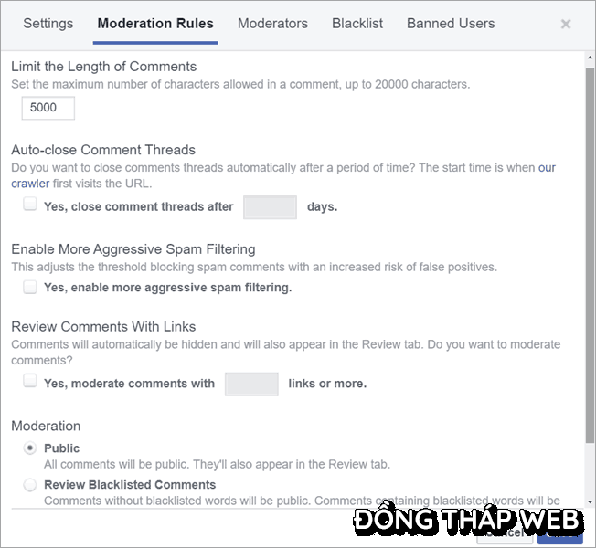 Moderation-Rules