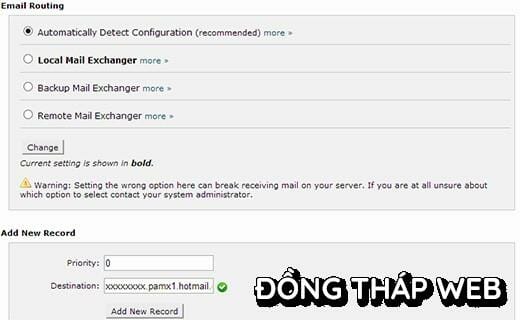 mx-record-cpanel