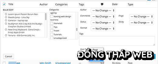 Chuyển đổi hoặc biến đổi Custom Post Type