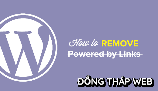 bỏ footer link powered