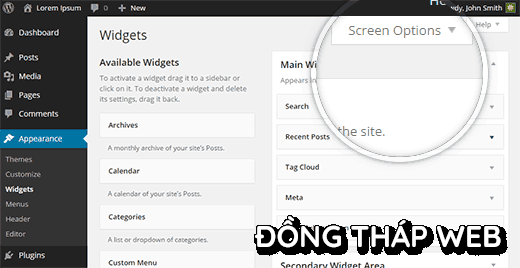 Làm Thế Nào Thêm WordPress Widget Vào Chế Độ Accessibility