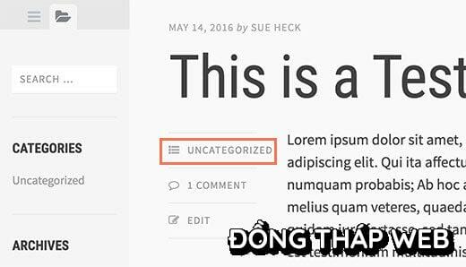 Thư mục mặc định trong WordPress là gì